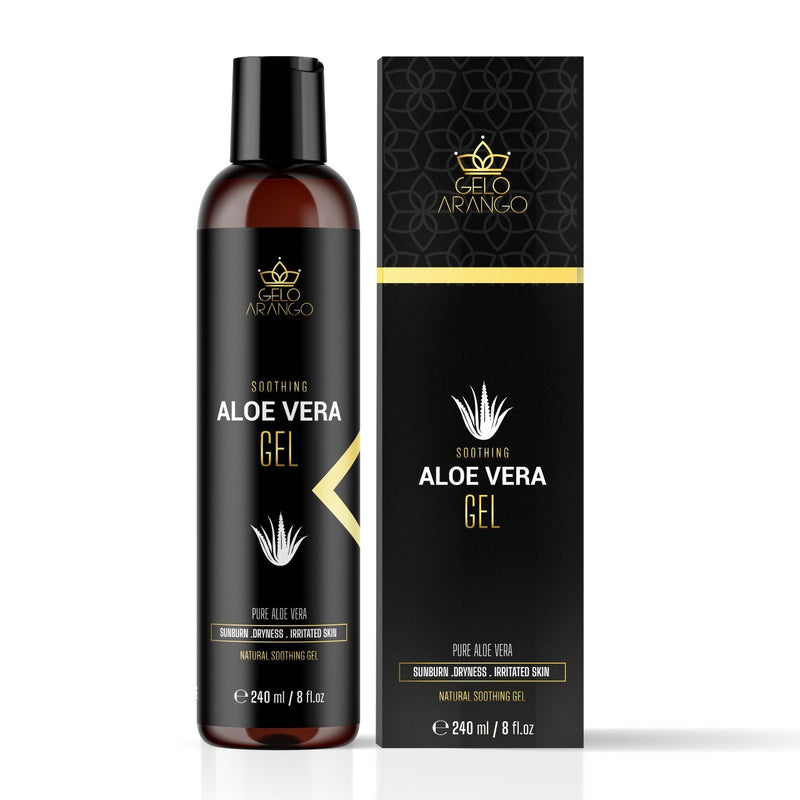 Aloe Vera Gel 8 oz (packaged in the USA)